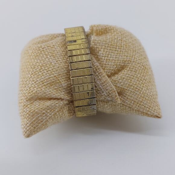 Edison Watch Gold Tone Bracelet Watch Wristwatch Japan Movt - Picture 12 of 16